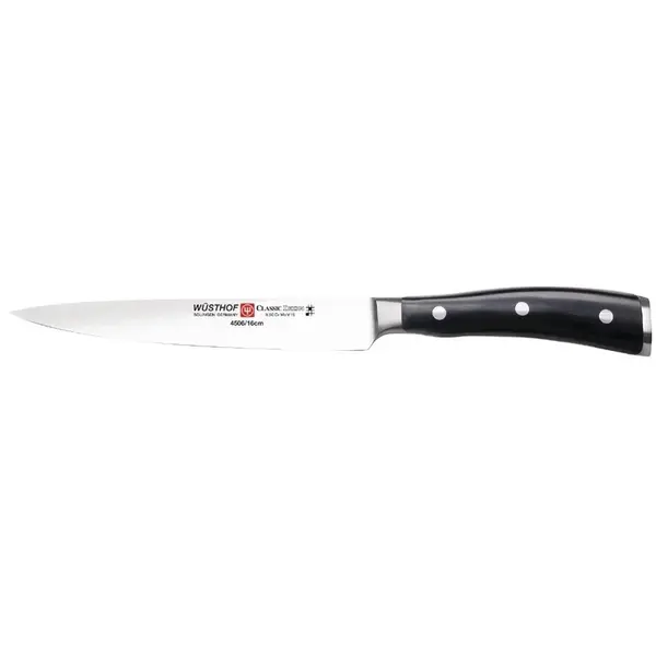 Vleesmes | CLASSIC IKON | RVS | Zwart | Lengte 230mm