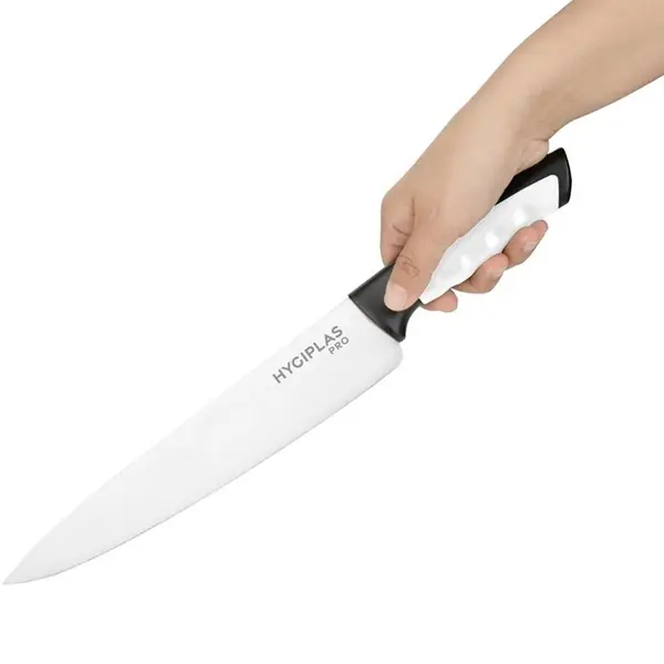 Koksmes | PRO | RVS | Wit (Kaas & Brood) | HACCP | Lengte 381mm
