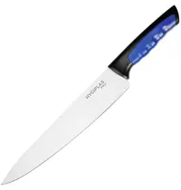 Hygiplas Koksmes | PRO | RVS | Blauw (Vis) | HACCP | Lengte 381mm 