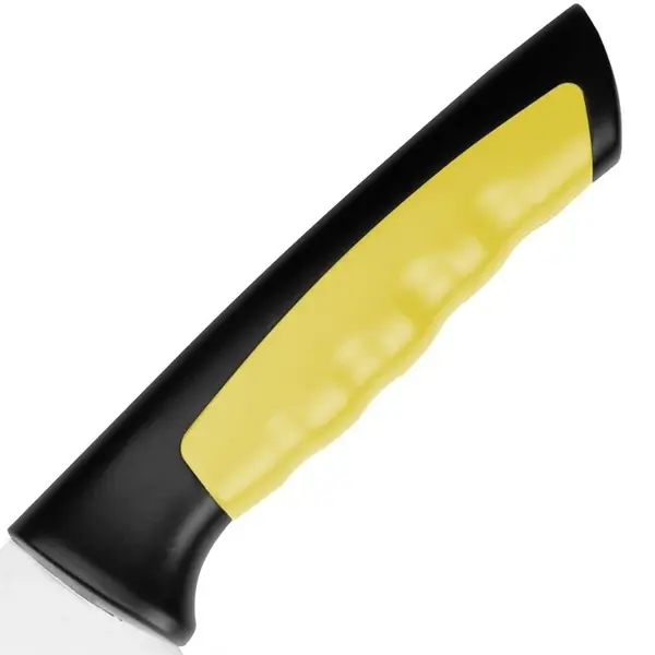 Koksmes | PRO | RVS | Geel (Gevogelte) | HACCP | Lengte 381mm