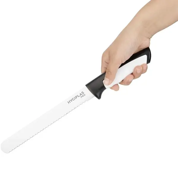 Broodmes | PRO | RVS | Wit (Kaas & Brood) | HACCP | Lengte 333mm