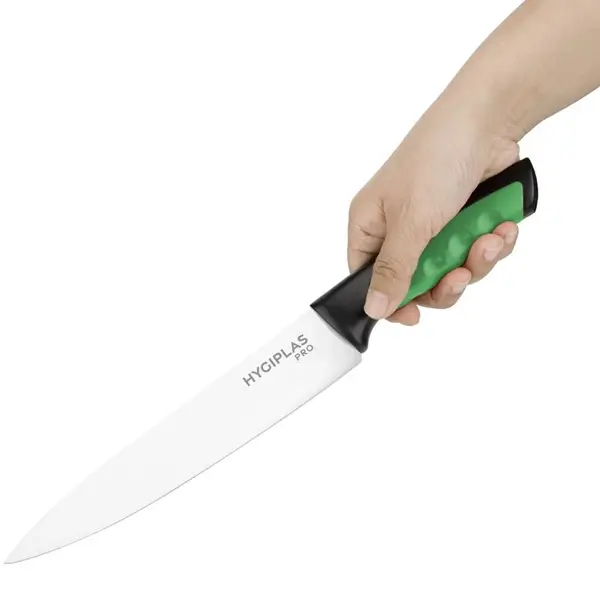Koksmes | PRO | RVS | Groen (Groente & Fruit) | HACCP | Lengte 342mm