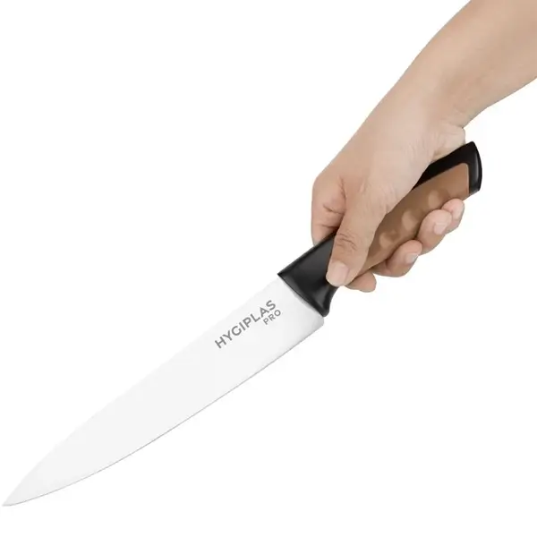 Koksmes | PRO | RVS | Bruin (Gegaard Vlees) | HACCP | Lengte 342mm