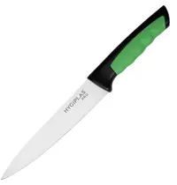 Hygiplas Koksmes | PRO | RVS | Groen (Groente & Fruit) | HACCP | Lengte 272mm 