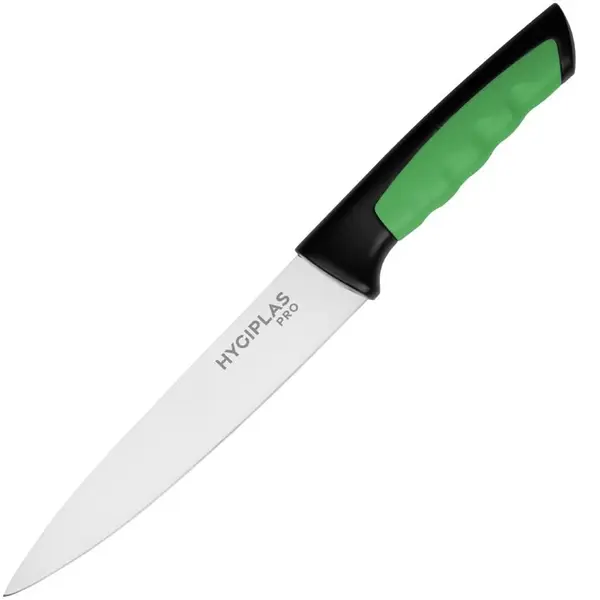 Koksmes | PRO | RVS | Groen (Groente & Fruit) | HACCP | Lengte 272mm