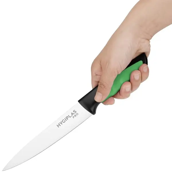 Koksmes | PRO | RVS | Groen (Groente & Fruit) | HACCP | Lengte 272mm
