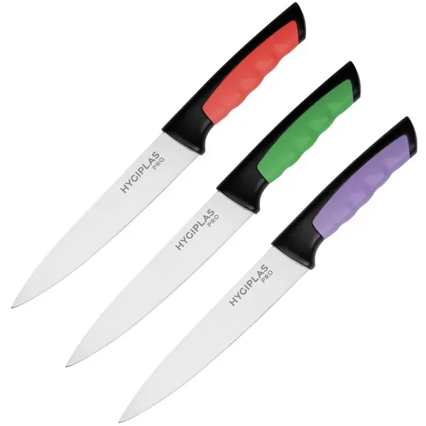 Koksmes | PRO | RVS | Groen (Groente & Fruit) | HACCP | Lengte 272mm