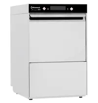 Diamond Glazenspoelmachine | BEST WASH EVO | Mand 400x400 | Afvoerpomp | Zeeppomp | Naglanspomp | Ontharder | Breaktank | 230V | Dubbelwandig | 465x550x710(h)mm