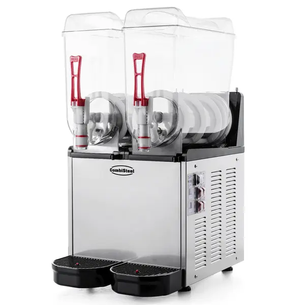 Slushmachine | RVS | 2x12L | 230V | 390x530x780(h)mm