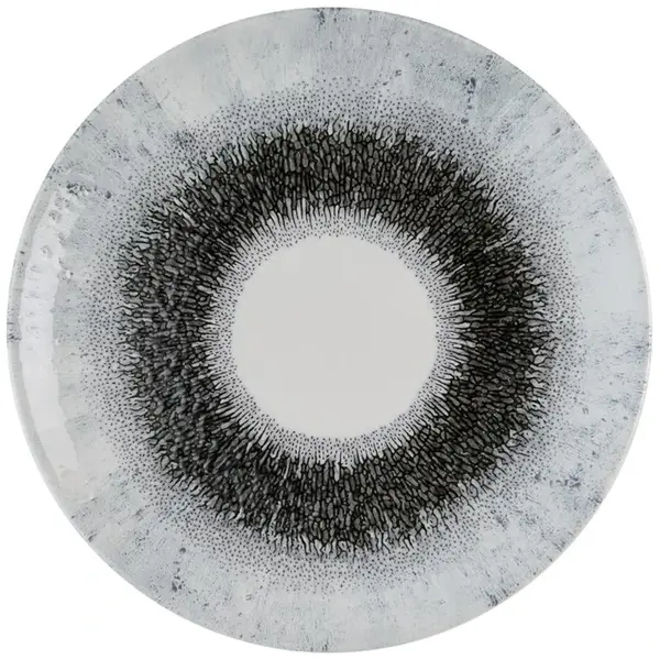Coupeborden | STUDIO PRINTS FUSION | Keramiek | Zwart | 12 Stuks | Ø260mm