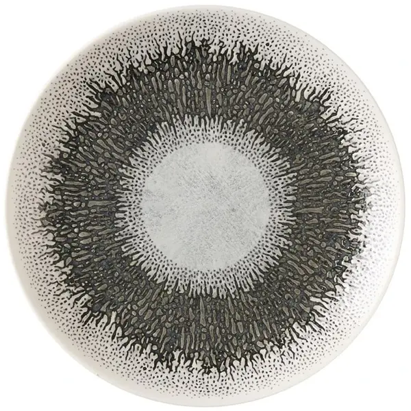 Coupeborden | STUDIO PRINTS FUSION | Keramiek | Zwart | 12 Stuks | Ø165mm