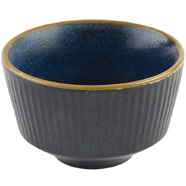 Sauspotjes | NOURISH | Keramiek | Blauw | 11cl | 12 Stuks | Ø80x48(h)mm