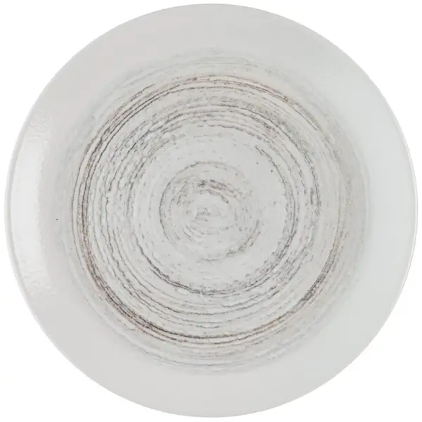 Coupeborden | ELEMENTS | Keramiek | Zandkleurig | 12 Stuks | Ø217mm