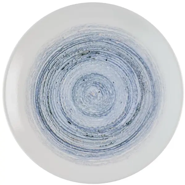 Coupeborden | ELEMENTS | Keramiek | Blauw | 12 Stuks | Ø288mm