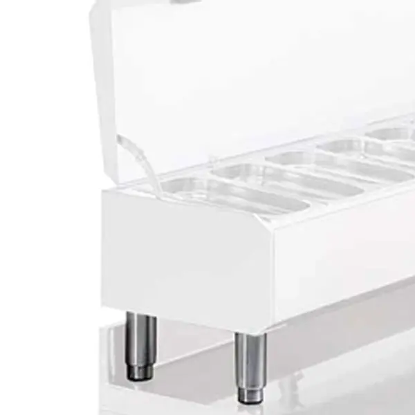 Potenset | Diverso by Diamond Opzetkoelvitrines | 4 Stuks | 155/195(h)mm