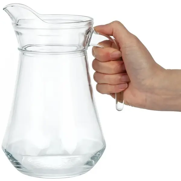 Karaffen | Glas | 1.3L | Open | 6 Stuks | Ø140x217(h)mm