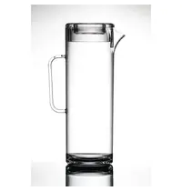 BBP Schenkkannen | Kunststof | Transparant | 1.7L | Deksel | 4 Stuks | Ø100x295(h)mm