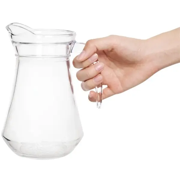 Karaffen | Glas | 1L | Open | 6 Stuks | Ø99x197(h)mm