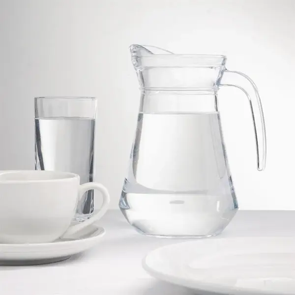Karaffen | Glas | 1L | Open | 6 Stuks | Ø99x197(h)mm