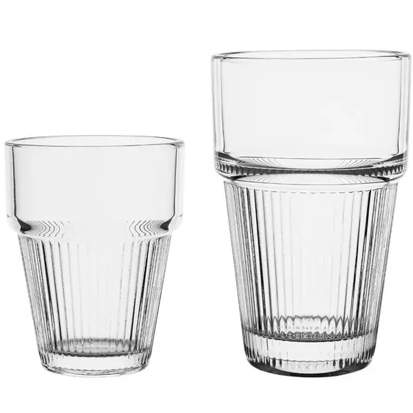 Tumblers | Glas | 15cl | 6 Stuks | Stapelbaar | Ø71.5x93(h)mm