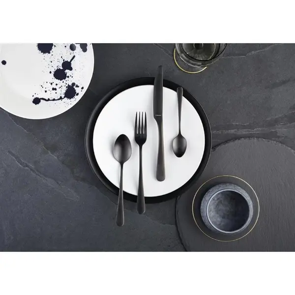 Theelepels | AUSTIN BLACK | RVS | 12 Stuks