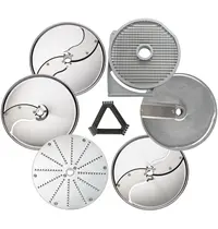Electrolux Messenset | Electrolux Groentesnijders 550kg/u & 2100kg/u | Incl. Blokjesmesreiniger | 6 Messen 