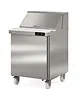 Coreco Saladette | 204L | 1 Deur | Boven 8x 1/6 GN | 0°C/+8°C | Geforceerd | Klapdeksel | Temperatuuralarm | Wielen (Geremd) | 701x805x926(h)mm 