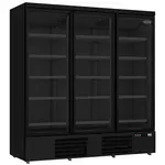 CombiSteel Koelkast | JDE | 1530L | Zwart | 0°C/+10°C | Geforceerd | Draaideuren | Wielen (Geremd) | 1880x710x2003(h)mm