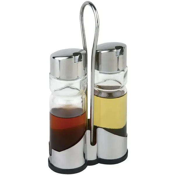 Menage | RVS/Glas | 2-delig | 115x54x215(h)mm