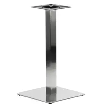 Luxus Tafelonderstel | FORMA | RVS | Geborsteld | Indoor | 450x450x725(h)mm