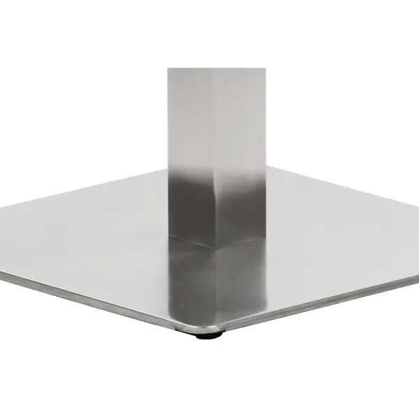 Tafelonderstel | FORMA | RVS | Geborsteld | 450x450x725(h)mm