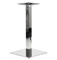 Luxus Tafelonderstel | FORMA | RVS | Glanzend | Indoor | 450x450x725(h)mm