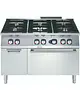Electrolux Fornuis + Oven | e-XP 700 | Gas | 6 Branders (6x 5.5kW) + 2/1 GN Oven (6kW) | Waakvlam | 1200x730x850/900(h)mm 