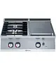 Electrolux Fornuis/Doorkookplaat | e-XP 700 | Gas | 2 Branders (2x 5.5kW) + Plaat (3.8kW) | Waakvlam/Piëzo | 800x730x250(h)mm 
