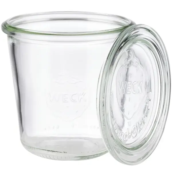 Weckpotten | Glas | 0.29L | Incl. Deksel | 6 Stuks | Ø90x90(h)mm