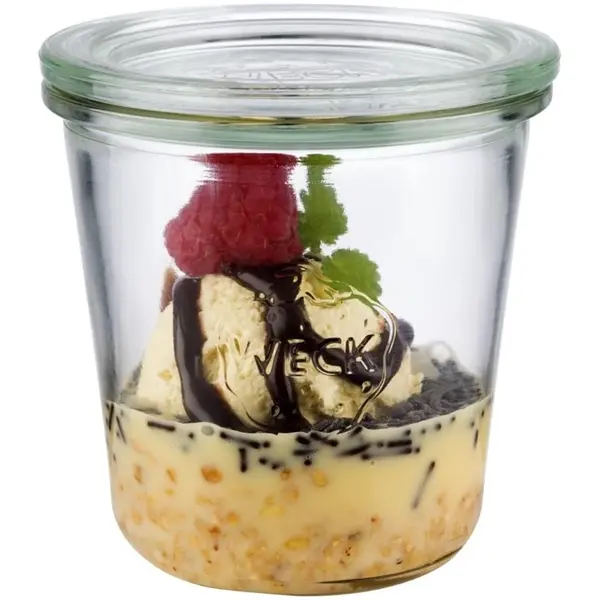Weckpotten | Glas | 0.29L | Incl. Deksel | 6 Stuks | Ø90x90(h)mm