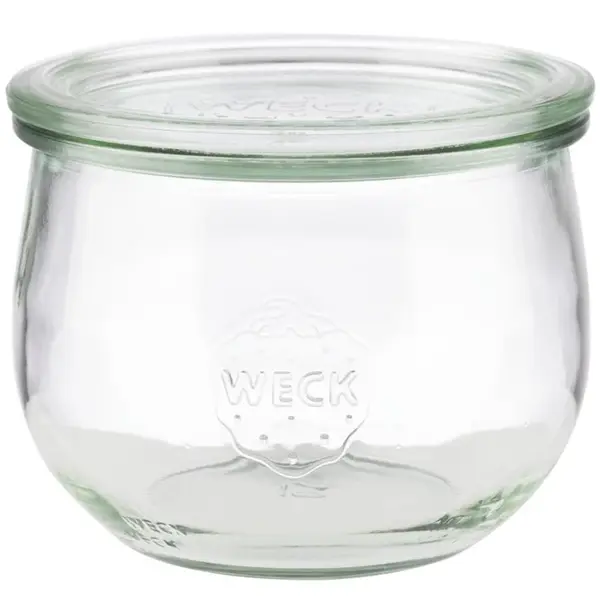Weckpotten | Glas | 0.58L | Incl. Deksel | 6 Stuks | Ø110x90(h)mm