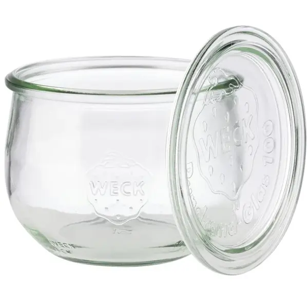 Weckpotten | Glas | 0.58L | Incl. Deksel | 6 Stuks | Ø110x90(h)mm