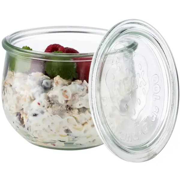 Weckpotten | Glas | 0.58L | Incl. Deksel | 6 Stuks | Ø110x90(h)mm