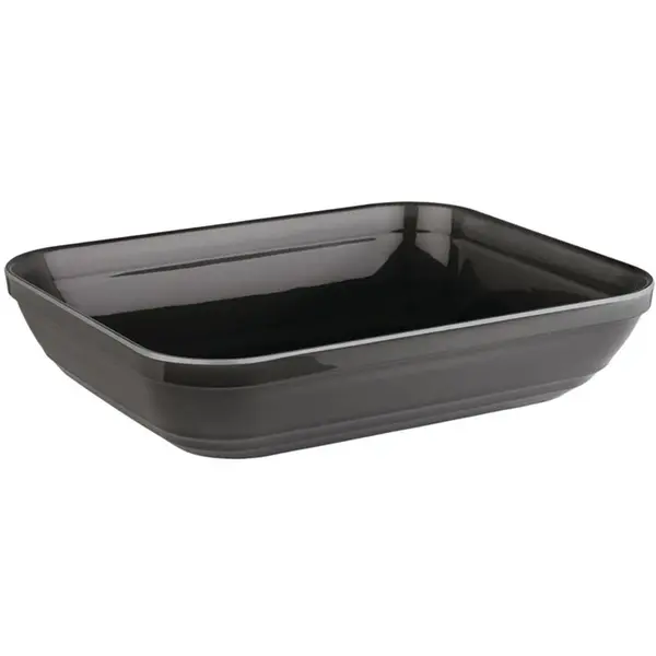 Schaal | EMMA | Melamine | Grijs | Per Stuk | 325x265x75(h)mm