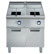Electrolux Friteuse | e-XP 900 | Elektrisch | 15+15L | 105°C/185°C | 20kW (400V) | Aftapkranen | 800x930x850/900(h)mm
