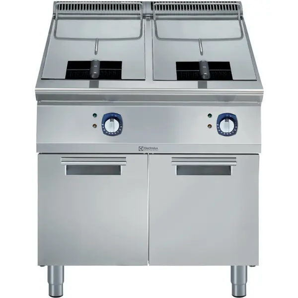 Friteuse | e-XP 900 | Elektrisch | 15+15L | 105°C/185°C | 20kW (400V) | Aftapkranen | 800x930x850/900(h)mm