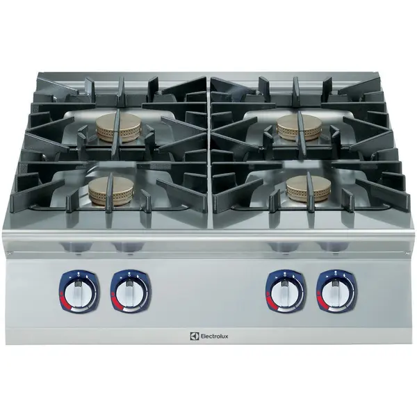 Fornuis | e-XP 900 | Gas | 4 Branders (4x 10kW) | Waakvlam | 800x930x250(h)mm