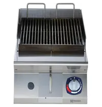 Electrolux Stoomgrill | e-XP 700 | Gas | Oppervlak 371x472 (Gietijzer) | 7kW | 400x730x250(h)mm