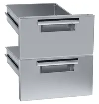 Electrolux Ladenset | e-XP 700 | RVS | Losse Onderstellen (400mm) | 2 Laden 