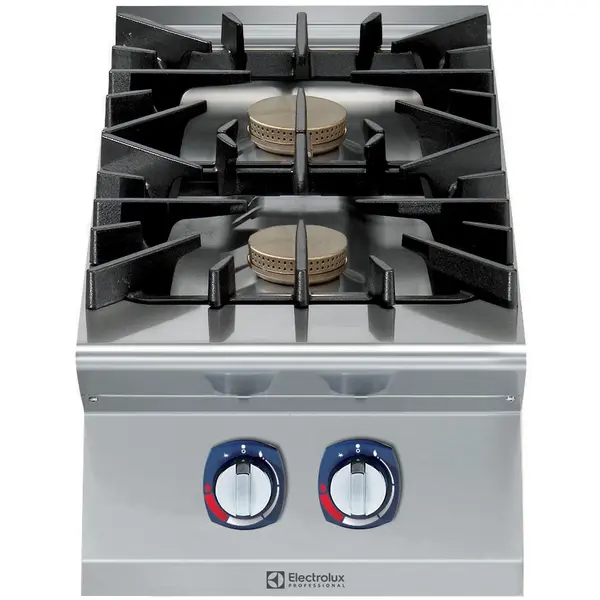 Fornuis | e-XP 900 | Gas | 2 Branders (2x 10kW) | Waakvlam | 400x930x250(h)mm