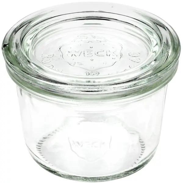 Weckpotten | Glas | 0.08L | Incl. Deksel | 12 Stuks | Ø60x55(h)mm