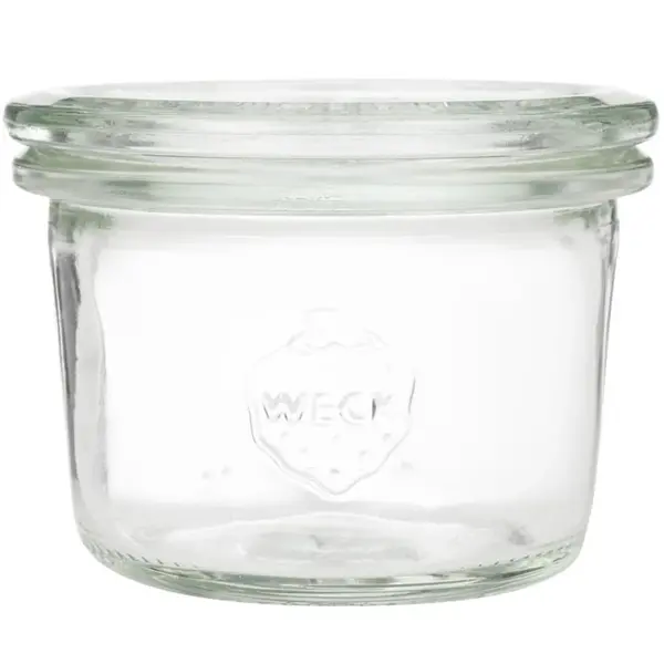 Weckpotten | Glas | 0.08L | Incl. Deksel | 12 Stuks | Ø60x55(h)mm