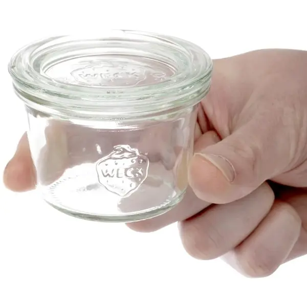 Weckpotten | Glas | 0.08L | Incl. Deksel | 12 Stuks | Ø60x55(h)mm