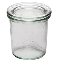 APS Weckpotten | Glas | 0.14L | Incl. Deksel | 12 Stuks | Ø60x70(h)mm